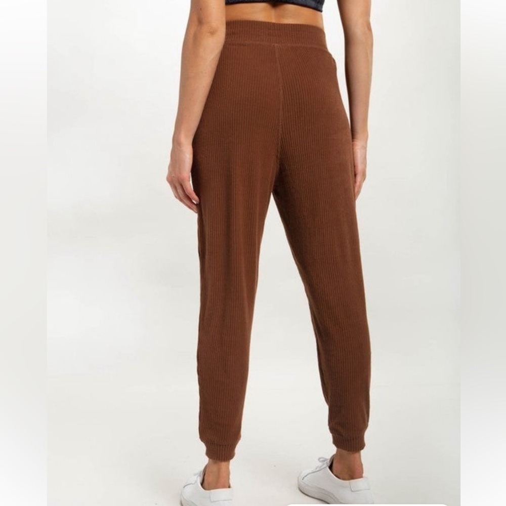MONO B Ribbed Joggers - Picture 6 of 7